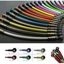 ACCOSSATO KIT TUBI FRENO TRECCIA DIRETTI YAMAHA FZ6 N 2004-2006