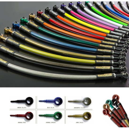 ACCOSSATO KIT TUBI FRENO TRECCIA DIRETTI YAMAHA FZ6 N 2004-2006 ACCOSSATO KIT TUBI FRENO TRECCIA DIRETTI YAMAHA FZ6 N 2004-2006