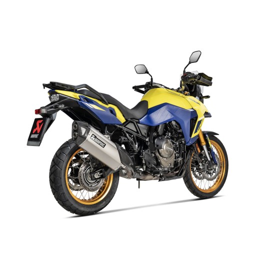AKRAPOVIC TERMINALE SLIP-ON LINE STREET TITANIO SUZUKI V-STROM 800 / DE 2023-2025