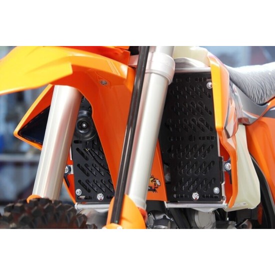 AXP PROTEZIONE RADIATORI ALLUMINIO CROSS KTM EXC 300 2017-2023 AX1593