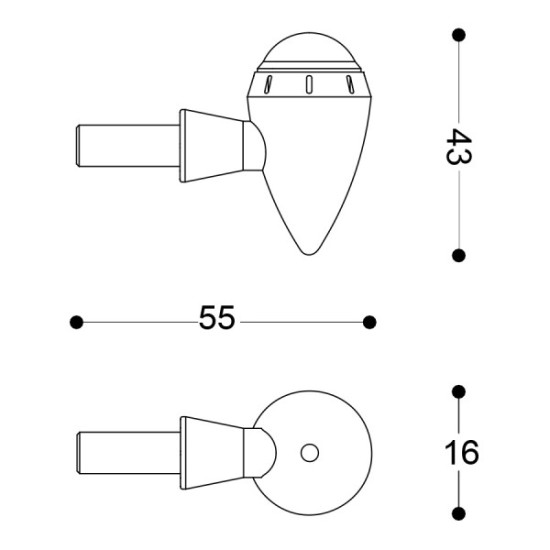 BARRACUDA COPPIA FRECCE LED S-LED B-LUX