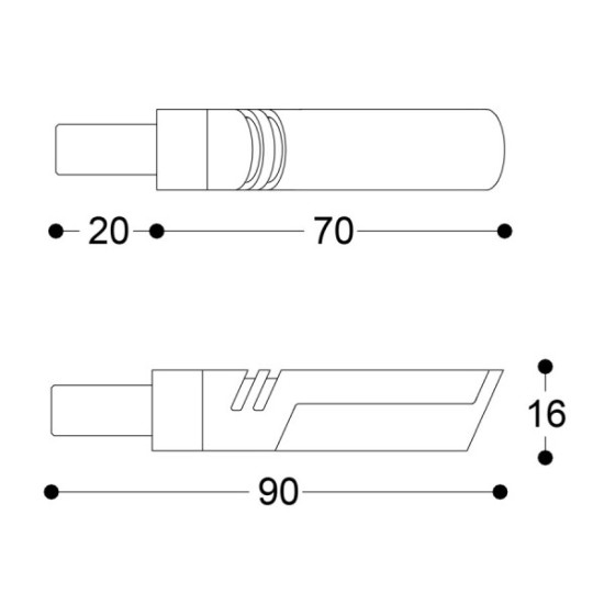 BARRACUDA COPPIA FRECCE LED IDEA B-LUX