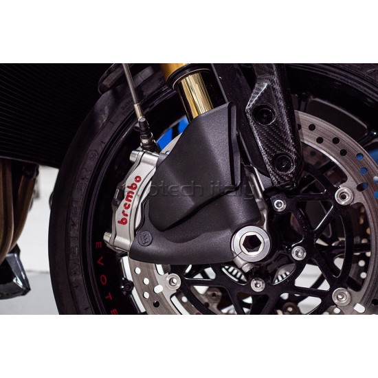 EVOTECH KIT CONVOGLIATORE ARIA PINZE FRENO TRIUMPH SPEED TRIPLE 1200 RS