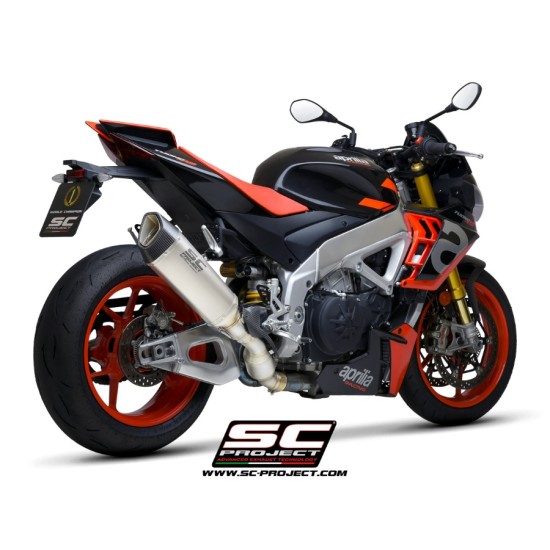 SC PROJECT SILENZIATORE SC1-R TITANIO APRILIA TUONO V4 2021-2023 - FACTORY