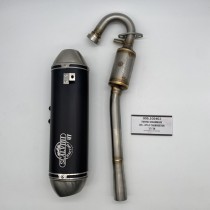 SCALVINI SCARICO COMPLETO MARMITTA RACING FANTIC CABALLERO SCRAMBLER 125 4T 2017-2020 SCALVINI SCARICO COMPLETO MARMITTA RACING FANTIC CABALLERO SCRAMBLER 125 4T 2017-2020