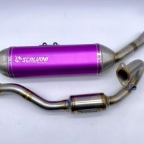SCALVINI SCARICO COMPLETO MARMITTA RACING BETA T 125 LC 4T 2023-2024 MOTORE TAYO PURPLE SCALVINI SCARICO COMPLETO MARMITTA RACING BETA T 125 LC 4T 2023-2024 MOTORE TAYO PURPLE