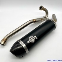 SCALVINI MARMITTA SCARICO COMPLETO HUSQVARNA SMS 125 4T 2010-2013