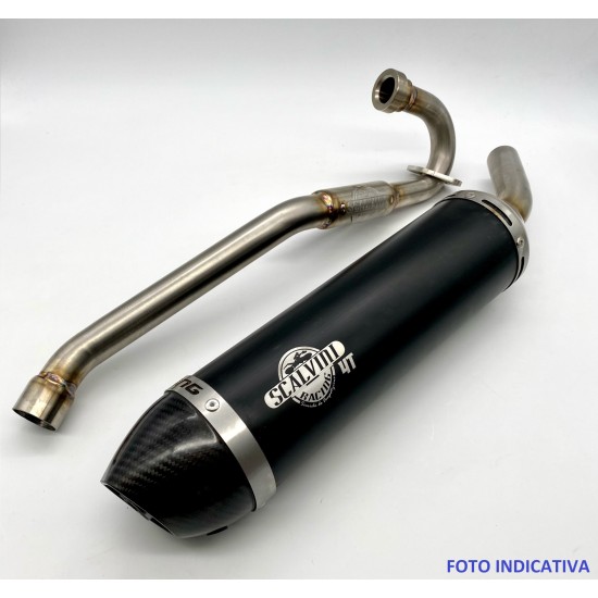 SCALVINI MARMITTA SCARICO COMPLETO HUSQVARNA SMS 125 4T 2010-2013