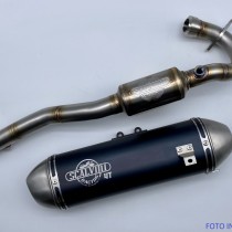 SCALVINI SCARICO COMPLETO MARMITTA RACING FANTIC CABALLERO SCRAMBLER 125 4T 2021-2022
