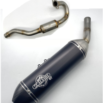 SCALVINI MARMITTA SCARICO COMPLETO BETA RR 125 T 2023-2024 ALU/CARBON MOTORE TAYO