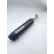 SCALVINI MARMITTA TERMINALE SCARICO APRILIA RX 125 2007-2015 CARBON LOOK