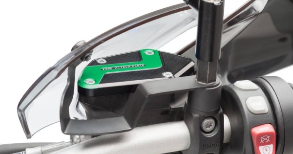 Bouchon De Réservoir De Liquide De Frein PUIG Vert Pour Kawasaki ZX-6R Ninja 2000-2016