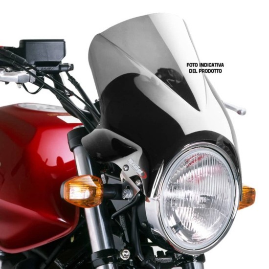 PUIG CUPOLINO UNIV. WINDY YAMAHA YBR125 CUSTOM 2008-2013 FUME CHIARO PUIG CUPOLINO UNIV. WINDY YAMAHA YBR125 CUSTOM 2008-2013 FUME CHIARO