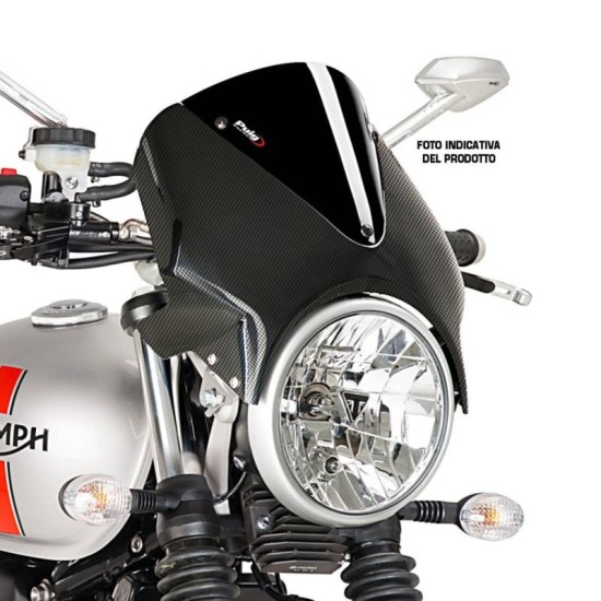 PUIG CUPOLINO UNIV. VISION CAGIVA PLANET 125 1998-2003 CARBON-NERO PUIG CUPOLINO UNIV. VISION CAGIVA PLANET 125 1998-2003 CARBON-NERO