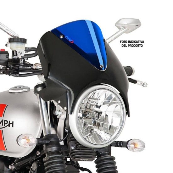 PUIG CUPOLINO UNIV. VISION CAGIVA RAPTOR 125 2003-2012 NERO-BLU PUIG CUPOLINO UNIV. VISION CAGIVA RAPTOR 125 2003-2012 NERO-BLU