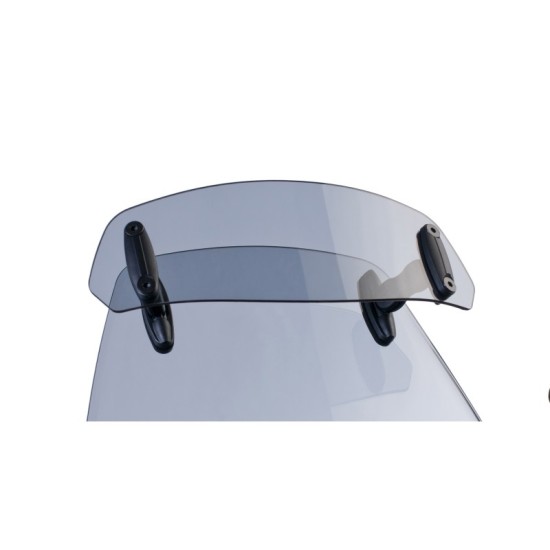 PUIG DEFLETTORE FISSAGGIO ATTRAVERSO VITI FUME CHIARO - Dimensioni (HxL): 90x230 mm. Interasse attacchi: 160 mm. Necessita PUIG DEFLETTORE FISSAGGIO ATTRAVERSO VITI FUME CHIARO - Dimensioni (HxL): 90x230 mm. Interasse attacchi: 160 mm. Necessita