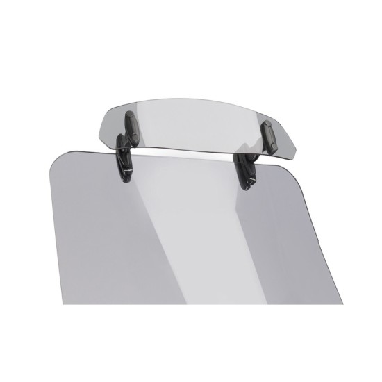 PUIG DEFLETTORE FISSAGGIO ATTRAVERSO CLIP-ON FUME CHIARO - Dimensioni (HxL): 102x325 mm. Interasse attacchi: 222 mm. Non PUIG DEFLETTORE FISSAGGIO ATTRAVERSO CLIP-ON FUME CHIARO - Dimensioni (HxL): 102x325 mm. Interasse attacchi: 222 mm. Non