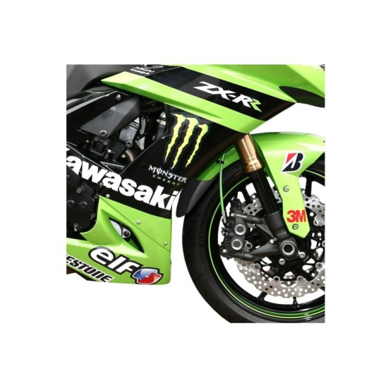 PUIG ESTENSIONE PARAFANGO ANTERIORE KAWASAKI ZX-2010R 2008-2010 NERO OPACO PUIG ESTENSIONE PARAFANGO ANTERIORE KAWASAKI ZX-2010R 2008-2010 NERO OPACO