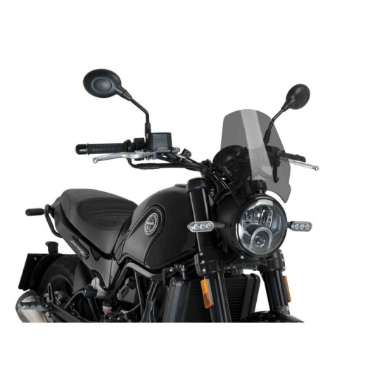 PUIG CUPOLINO NAKED N.G. SPORT BENELLI LEONCINO 2016-2023 FUME SCURO PUIG CUPOLINO NAKED N.G. SPORT BENELLI LEONCINO 2016-2023 FUME SCURO
