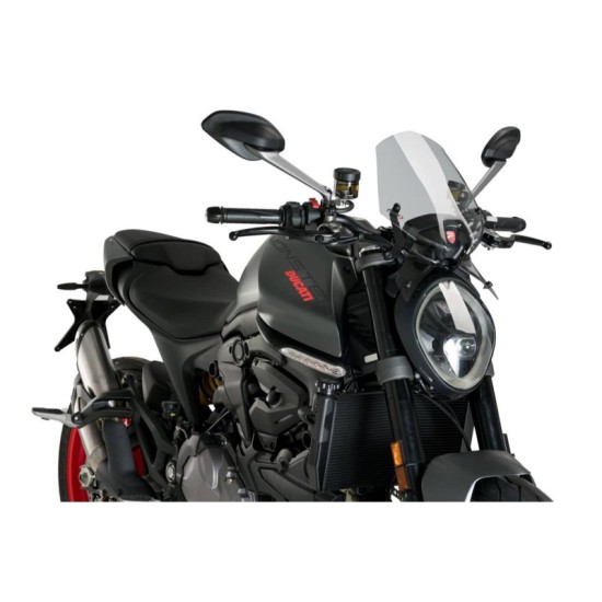 PUIG CUPOLINO NAKED N.G. SPORT DUCATI MONSTER 937 2021-2023 FUME CHIARO PUIG CUPOLINO NAKED N.G. SPORT DUCATI MONSTER 937 2021-2023 FUME CHIARO