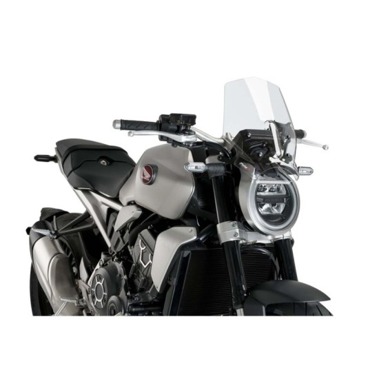 PUIG CUPOLINO NAKED N.G. SPORT HONDA CB1000R NEO SPORTS CAFE 2021-2023 TRASPARENTE PUIG CUPOLINO NAKED N.G. SPORT HONDA CB1000R NEO SPORTS CAFE 2021-2023 TRASPARENTE