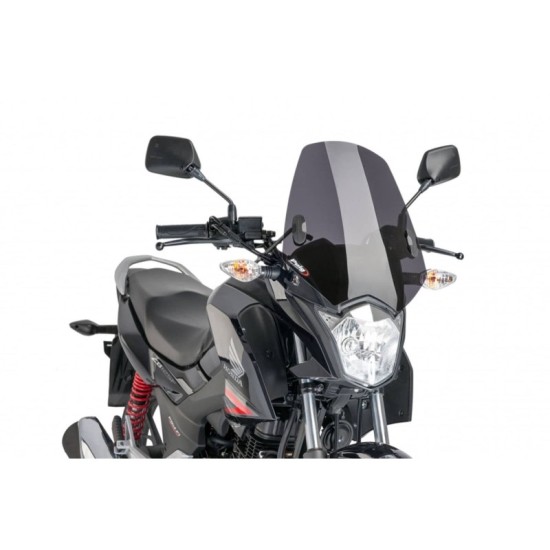 PUIG CUPOLINO NAKED N.G. SPORT HONDA CB125F 2015-2023 FUME SCURO PUIG CUPOLINO NAKED N.G. SPORT HONDA CB125F 2015-2023 FUME SCURO