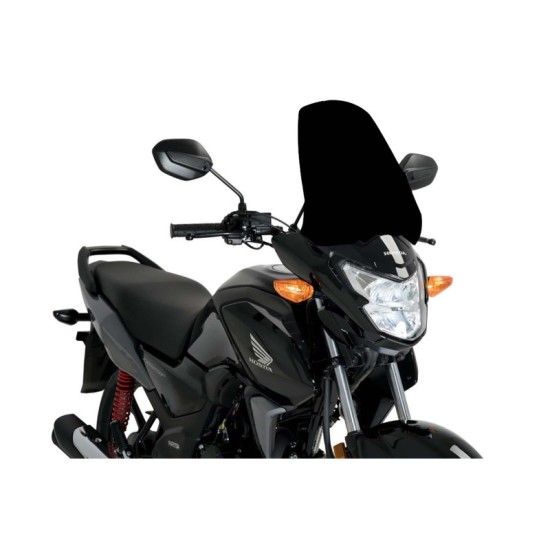 PUIG CUPOLINO NAKED N.G. SPORT HONDA CB125F 2015-2023 NERO PUIG CUPOLINO NAKED N.G. SPORT HONDA CB125F 2015-2023 NERO