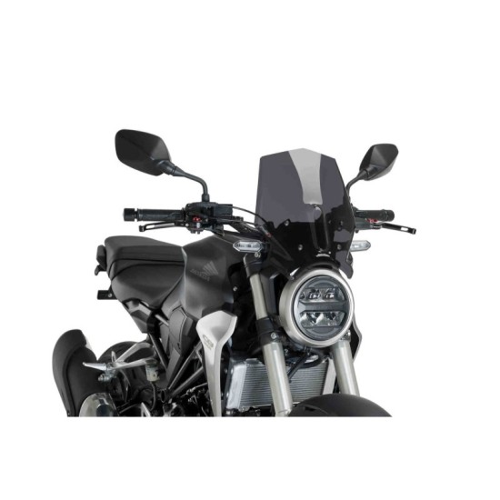 PUIG CUPOLINO NAKED N.G. SPORT HONDA CB125R NEO SPORTS CAFE 2018-2023 FUME SCURO PUIG CUPOLINO NAKED N.G. SPORT HONDA CB125R NEO SPORTS CAFE 2018-2023 FUME SCURO