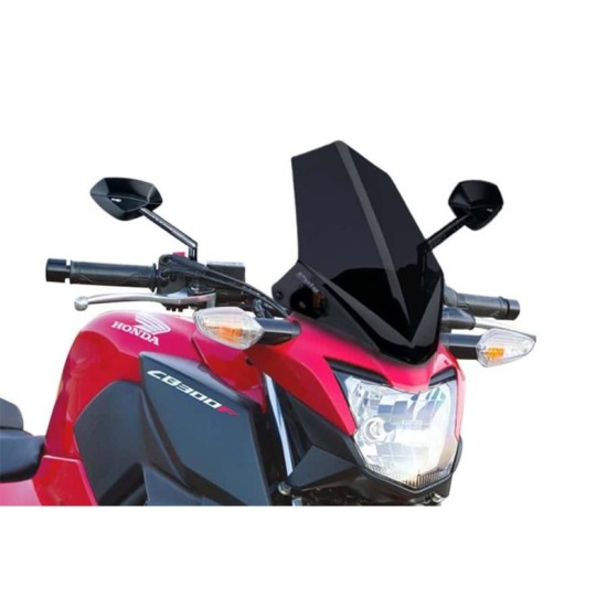 PUIG CUPOLINO NAKED N.G. SPORT HONDA CB300F 2015-2020 FUME SCURO PUIG CUPOLINO NAKED N.G. SPORT HONDA CB300F 2015-2020 FUME SCURO