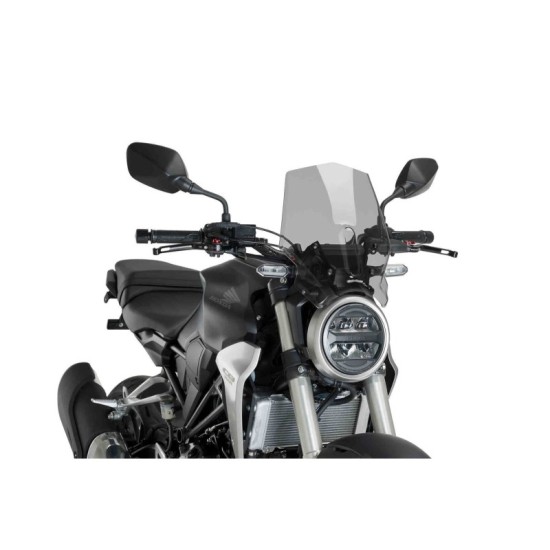 PUIG CUPOLINO NAKED N.G. SPORT HONDA CB300R NEO SPORTS CAFE 2018-2023 FUME CHIARO PUIG CUPOLINO NAKED N.G. SPORT HONDA CB300R NEO SPORTS CAFE 2018-2023 FUME CHIARO