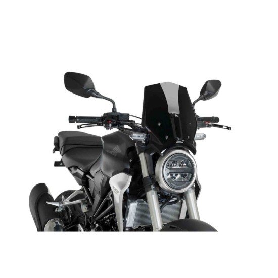 PUIG CUPOLINO NAKED N.G. SPORT HONDA CB300R NEO SPORTS CAFE 2018-2023 NERO PUIG CUPOLINO NAKED N.G. SPORT HONDA CB300R NEO SPORTS CAFE 2018-2023 NERO
