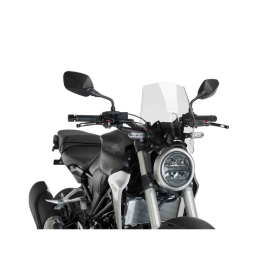 PUIG CUPOLINO NAKED N.G. SPORT HONDA CB300R NEO SPORTS CAFE 2018-2023 TRASPARENTE PUIG CUPOLINO NAKED N.G. SPORT HONDA CB300R NEO SPORTS CAFE 2018-2023 TRASPARENTE
