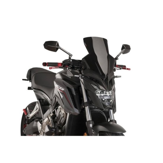 PUIG CUPOLINO NAKED N.G. SPORT HONDA CB650F 2014-2020 NERO PUIG CUPOLINO NAKED N.G. SPORT HONDA CB650F 2014-2020 NERO