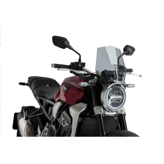 PUIG CUPOLINO NAKED N.G. SPORT HONDA CB650R NEO SPORTS CAFE 2019-2023 FUME CHIARO PUIG CUPOLINO NAKED N.G. SPORT HONDA CB650R NEO SPORTS CAFE 2019-2023 FUME CHIARO