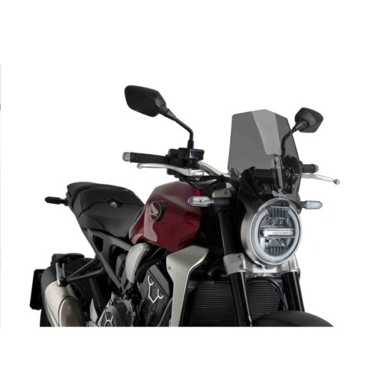 PUIG CUPOLINO NAKED N.G. SPORT HONDA CB650R NEO SPORTS CAFE 2019-2023 FUME SCURO PUIG CUPOLINO NAKED N.G. SPORT HONDA CB650R NEO SPORTS CAFE 2019-2023 FUME SCURO