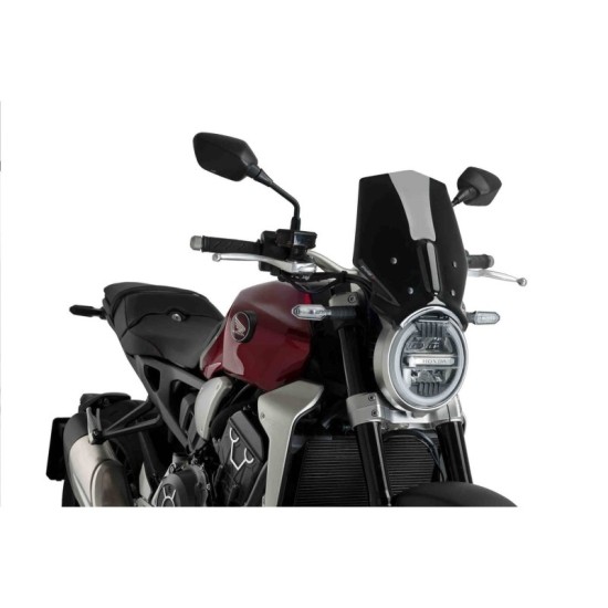 PUIG CUPOLINO NAKED N.G. SPORT HONDA CB650R NEO SPORTS CAFE 2019-2023 NERO PUIG CUPOLINO NAKED N.G. SPORT HONDA CB650R NEO SPORTS CAFE 2019-2023 NERO