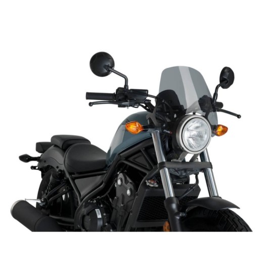 PUIG CUPOLINO NAKED N.G. SPORT HONDA CMX500 S REBEL 2020-2022 FUME CHIARO PUIG CUPOLINO NAKED N.G. SPORT HONDA CMX500 S REBEL 2020-2022 FUME CHIARO