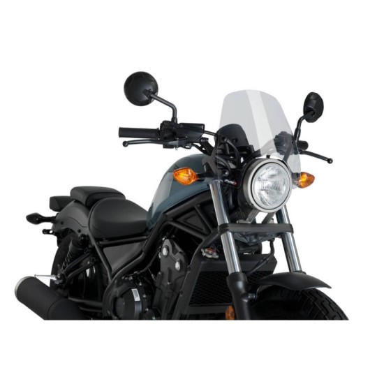 PUIG CUPOLINO NAKED N.G. SPORT HONDA CMX500 S REBEL 2020-2022 TRASPARENTE PUIG CUPOLINO NAKED N.G. SPORT HONDA CMX500 S REBEL 2020-2022 TRASPARENTE