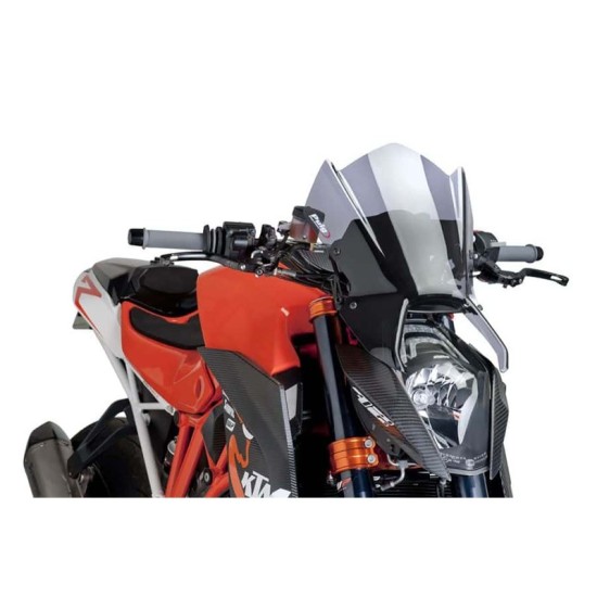 PUIG CUPOLINO NAKED N.G. SPORT KTM 1290 SUPERDUKE R 2014-2016 FUME CHIARO PUIG CUPOLINO NAKED N.G. SPORT KTM 1290 SUPERDUKE R 2014-2016 FUME CHIARO