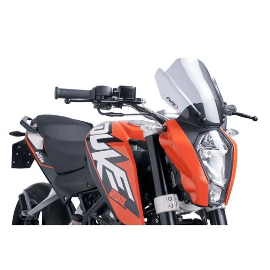PUIG CUPOLINO NAKED N.G. SPORT KTM 390 DUKE 2013-2016 FUME CHIARO PUIG CUPOLINO NAKED N.G. SPORT KTM 390 DUKE 2013-2016 FUME CHIARO