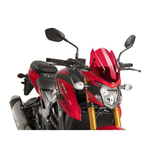 PUIG CUPOLINO NAKED N.G. SPORT SUZUKI GSX-S750 2017-2021 ROSSO PUIG CUPOLINO NAKED N.G. SPORT SUZUKI GSX-S750 2017-2021 ROSSO
