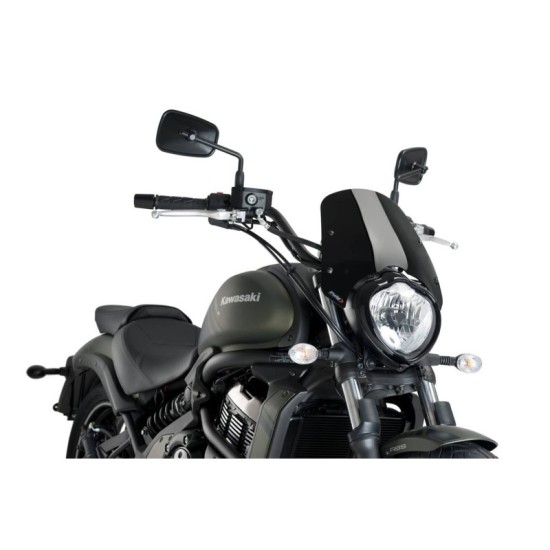 PUIG CUPOLINO NAKED N.G. SPORT KAWASAKI VULCAN S CAFE 2017-2022 NERO PUIG CUPOLINO NAKED N.G. SPORT KAWASAKI VULCAN S CAFE 2017-2022 NERO