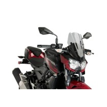 PUIG CUPOLINO NAKED N.G. SPORT KAWASAKI Z400 2019-2023 FUME CHIARO PUIG CUPOLINO NAKED N.G. SPORT KAWASAKI Z400 2019-2023 FUME CHIARO