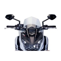 PUIG CUPOLINO NAKED N.G. SPORT KAWASAKI Z800E 2013-2016 FUME CHIARO PUIG CUPOLINO NAKED N.G. SPORT KAWASAKI Z800E 2013-2016 FUME CHIARO