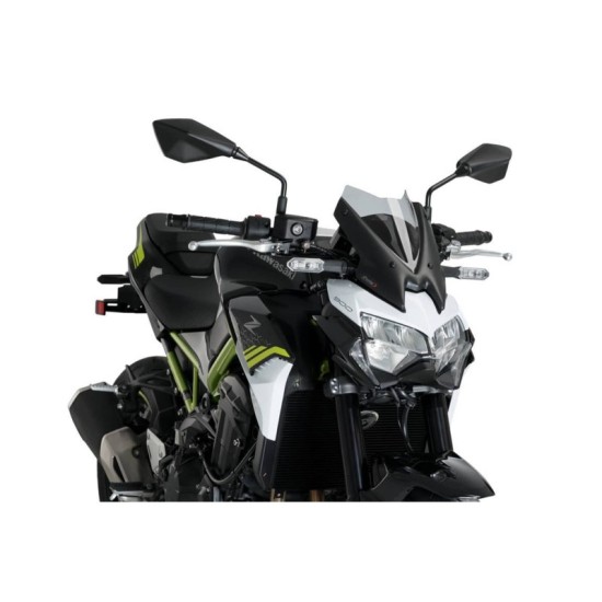 PUIG CUPOLINO NAKED N.G. SPORT KAWASAKI Z900 2020-2023 FUME CHIARO PUIG CUPOLINO NAKED N.G. SPORT KAWASAKI Z900 2020-2023 FUME CHIARO