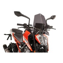 PUIG CUPOLINO NAKED N.G. SPORT KTM 125 DUKE 2017-2023 FUME SCURO PUIG CUPOLINO NAKED N.G. SPORT KTM 125 DUKE 2017-2023 FUME SCURO