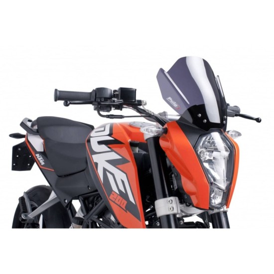 PUIG CUPOLINO NAKED N.G. SPORT KTM 390 DUKE 2013-2016 FUME SCURO PUIG CUPOLINO NAKED N.G. SPORT KTM 390 DUKE 2013-2016 FUME SCURO
