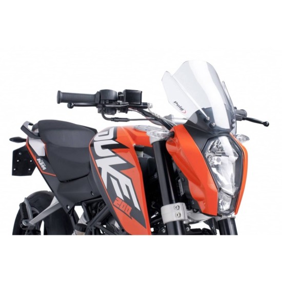 PUIG CUPOLINO NAKED N.G. SPORT KTM 390 DUKE 2013-2016 TRASPARENTE PUIG CUPOLINO NAKED N.G. SPORT KTM 390 DUKE 2013-2016 TRASPARENTE