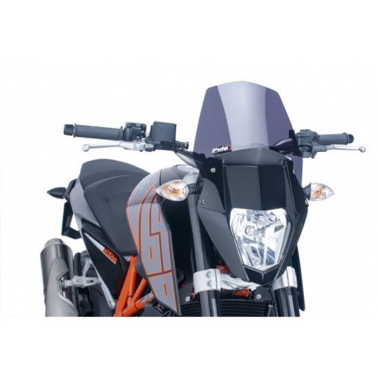 PUIG CUPOLINO NAKED N.G. SPORT KTM 690 DUKE R 2012-2017 FUME SCURO PUIG CUPOLINO NAKED N.G. SPORT KTM 690 DUKE R 2012-2017 FUME SCURO