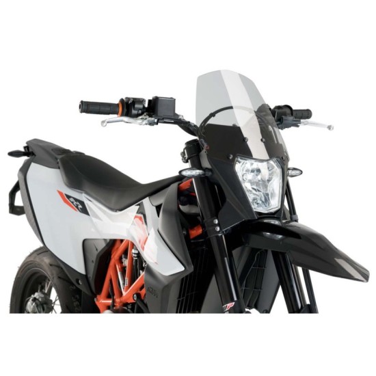 PUIG CUPOLINO NAKED N.G. SPORT KTM 690 SMC R 2019-2023 FUME CHIARO PUIG CUPOLINO NAKED N.G. SPORT KTM 690 SMC R 2019-2023 FUME CHIARO